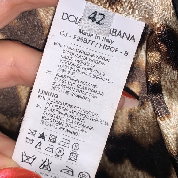 HOST ✅🥳 DOLCE & GABBANA Pinstripe Fitted Blazer - Picture 16 of 16